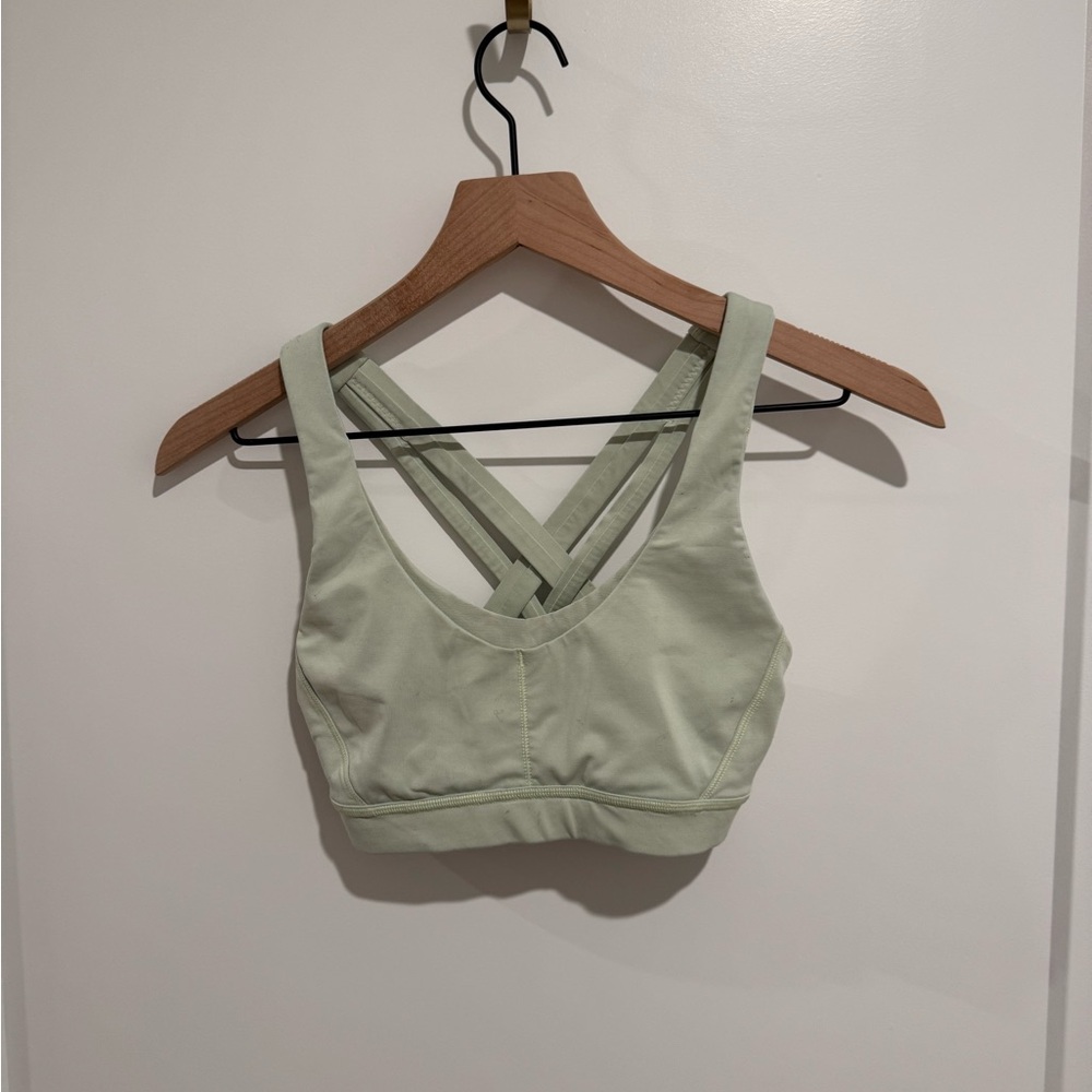 Light Green Sports Bra
